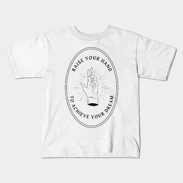 hands T-Shirt Kids T-Shirt by Mol3x